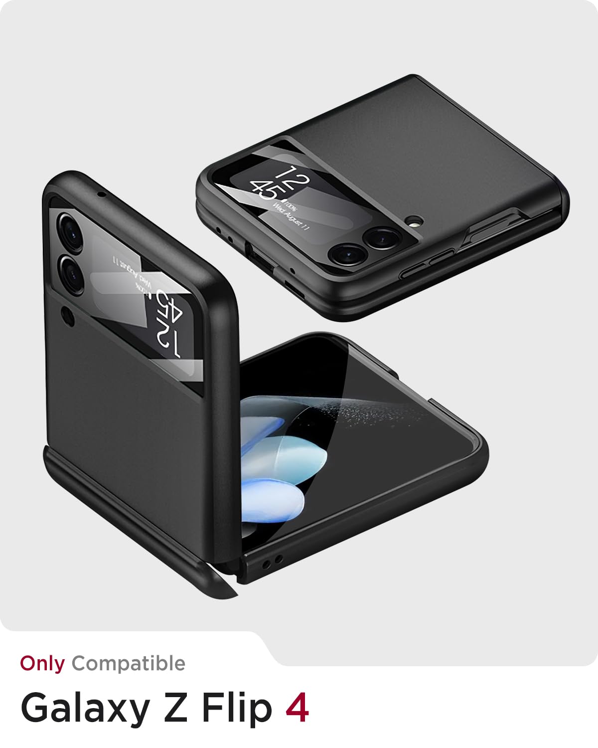 Amazon.com: Miimall Compatible for Samsung Galaxy Z Flip 4 Case, Z